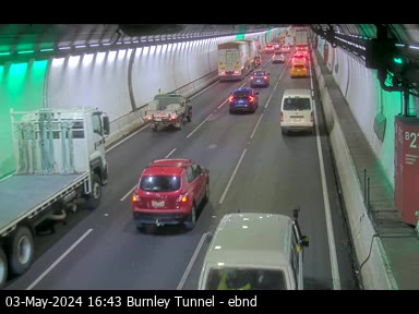 Burnley Tunnel, VIC (East)