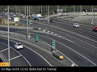 Bolte Exit to Tunnel