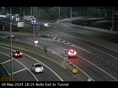 Bolte Exit to Tunnel, VIC (East)